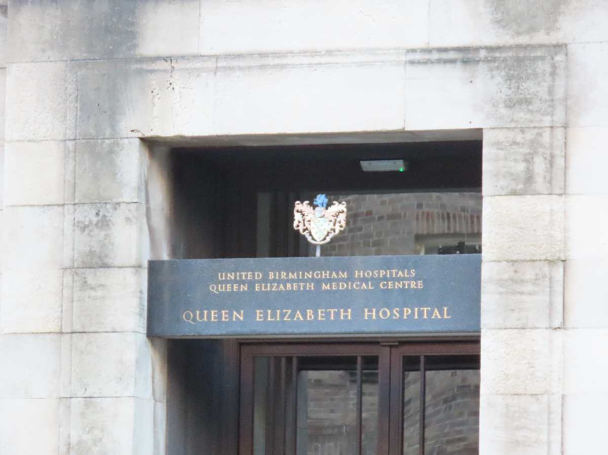 The old Queen Elizabeth Hospital in Birmingham - United Birmingham Hospitals - Queen Elizabeth Medical Centre - 10th December 2023